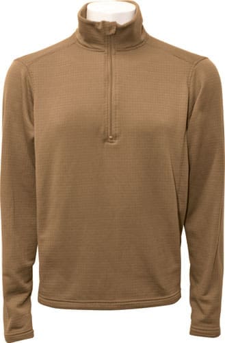 Beyond - Layer 2 Combat Uniform Dry Fleece Grid Zip Pullover 