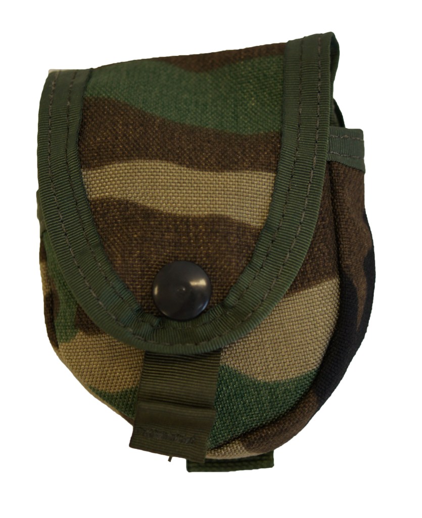 GI Handcuff Pouch - Woodland Camo - PNA Surplus