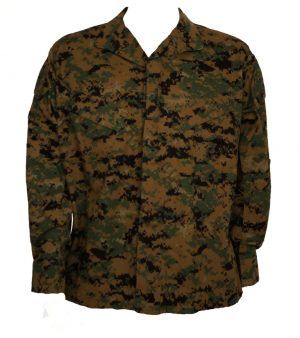US Marine Corps Genuine Issue WOODLAND MARPAT Shirt New US Military Surplus 