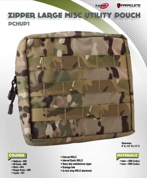 Point Blank - Multi Purpose Utility 8x8 Pouch - PNA Surplus