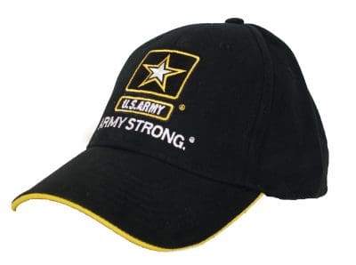 U.S. Army – Army Strong – Logo Embroidered Baseball Cap