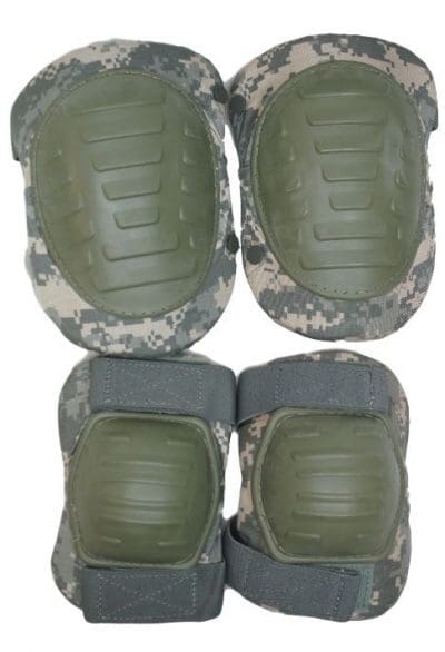 Genuine US Military Issue Knee and Elbow Pads Set - NSN - 8415-01-F00 ...