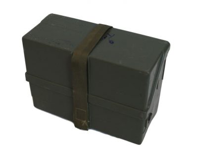 GI M256 Chemical Agent Detector Kit Plastic Box