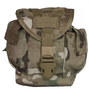 GI 1-QT Molle Canteen Cover – Multicam – Used (Missing Snaps Or Buckles / Good For Turn-ins)
