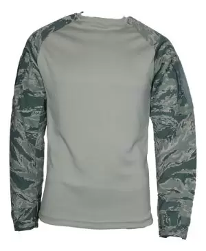 US Made Combat Shirt Crew W/ Sleeve Pockets