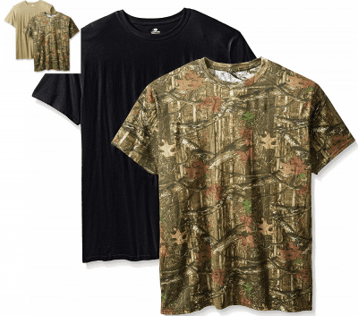 Mossy Oak Crew Neck Short Sleeve T-Shirt – 2 Pack