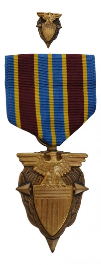 Defense Logistics Agency Meritorious Civilian Service Medal, With Lapel Pin