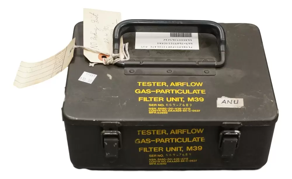 NOS Tester Airflow Gas Particulate Filter Unit Model M39 