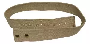 GI US Marine Corp Web Belt With Anodized Brass Tip & Snaps 2 Inch Belt – 41 Inches long
