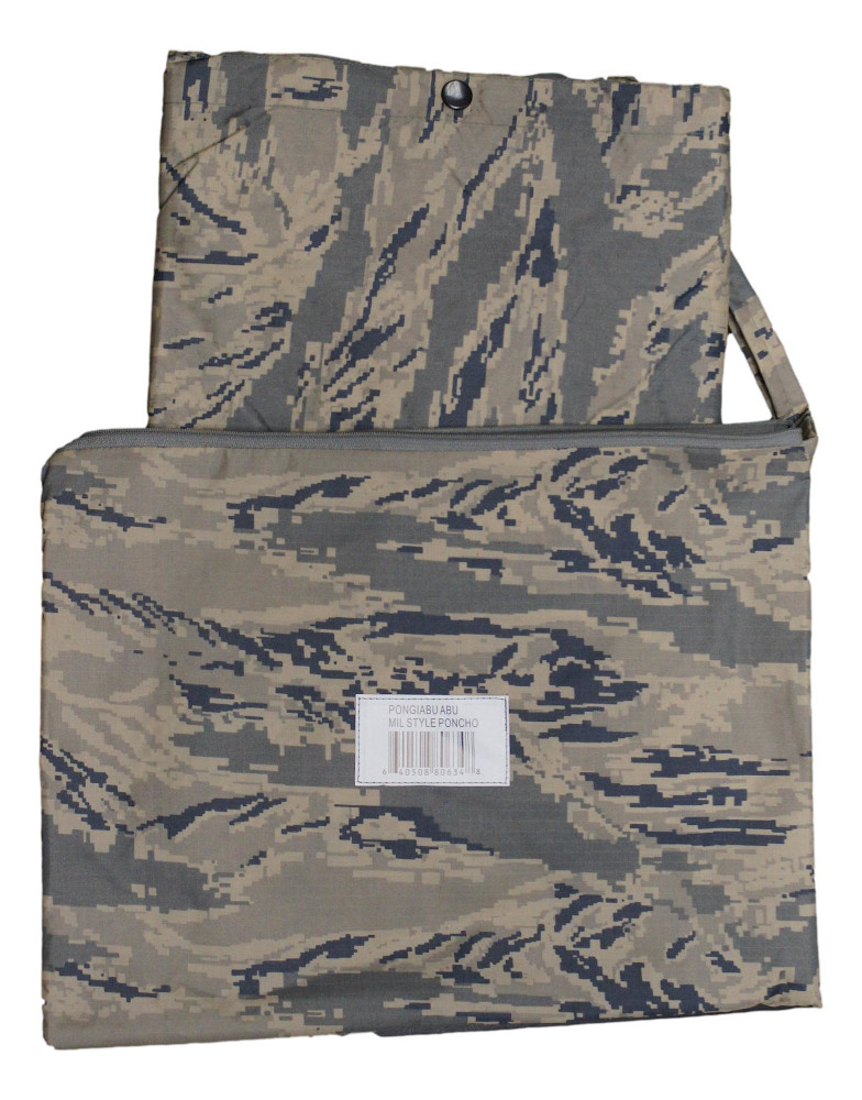 Dakota Outerwear - US Air Force Mil Style Poncho With Zippered 