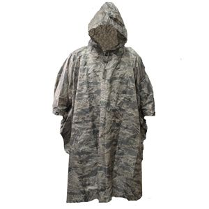 Dakota Outerwear - US Air Force Mil Style Poncho With Zippered 