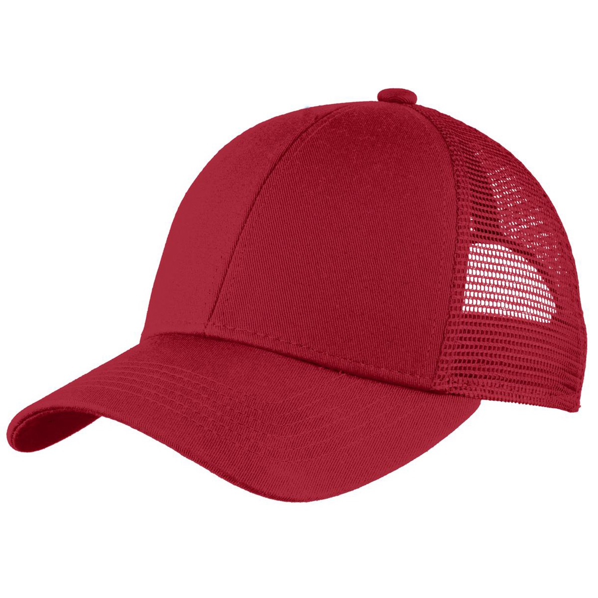 Adjustable Mesh Back Baseball Cap Red PNA Surplus