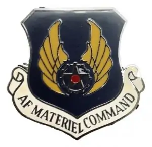 USAF Air Force Materiel Command Shield Lapel or Hat Pin Badge