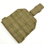 GI Eagle Industries MOLLE Single Point Drop Leg Panel With belt Attachment - NSN: 8415-01-519-5204 - Near New - Khaki