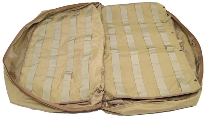 GI Molle Deployment Bag With Divider – Jumbo 35″ x 25″ x 12″ – Khaki