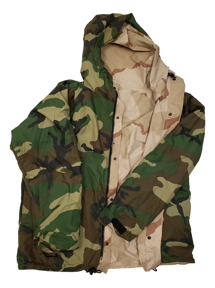 U.S.Military Woodland Camo Combat Coat/Jacket Size L/XL/Long new IRR condition 