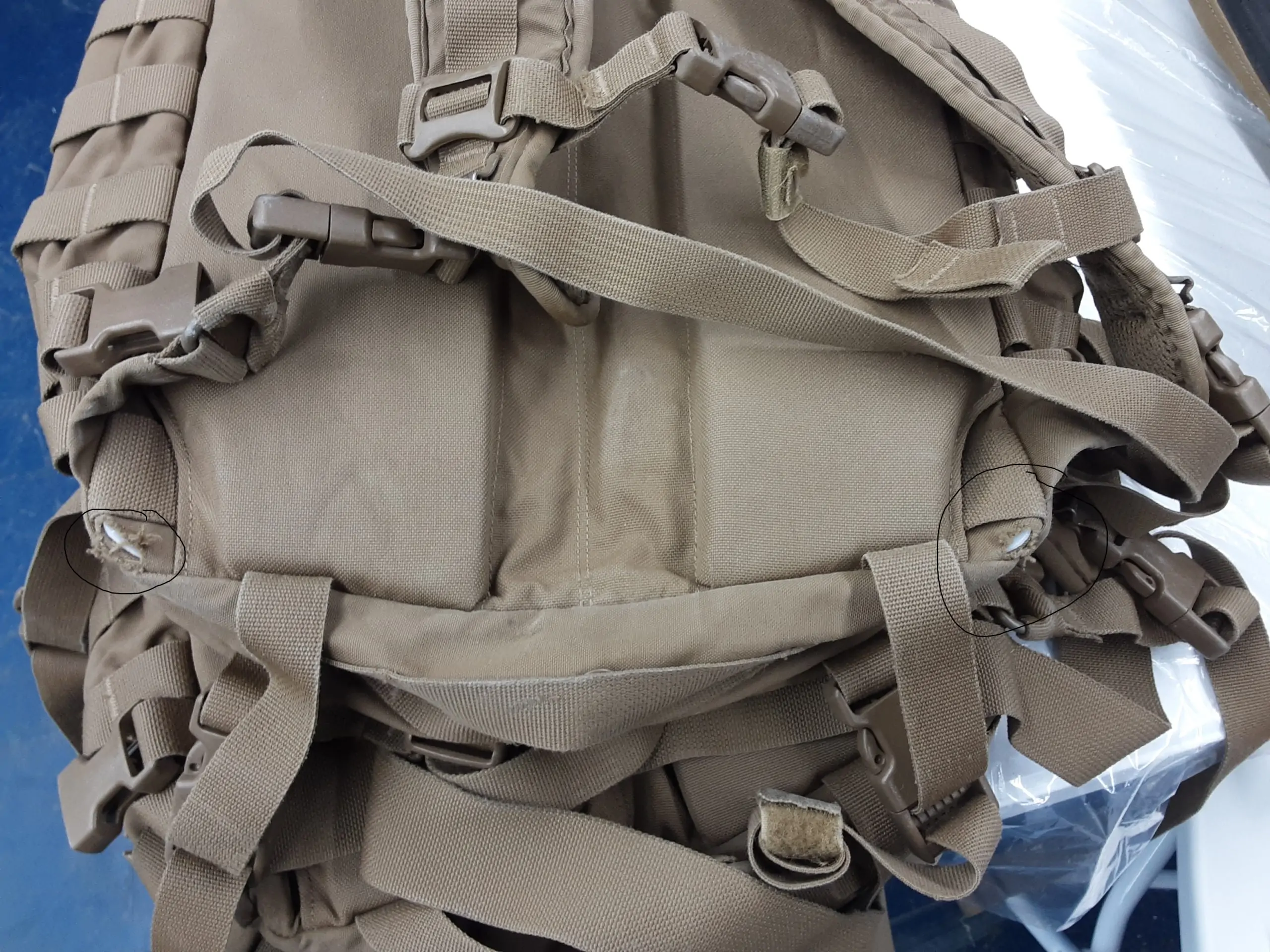 Eagle industries USMC FILBE Current Issue 3 Day Assault Pack Coyote – Used