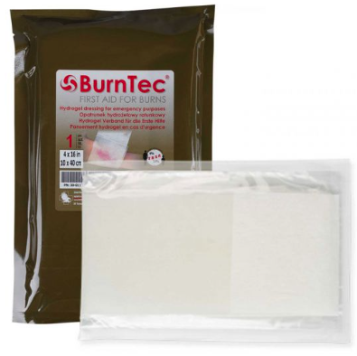 BurnTec First Aid Hydrogel Dressing for Burns