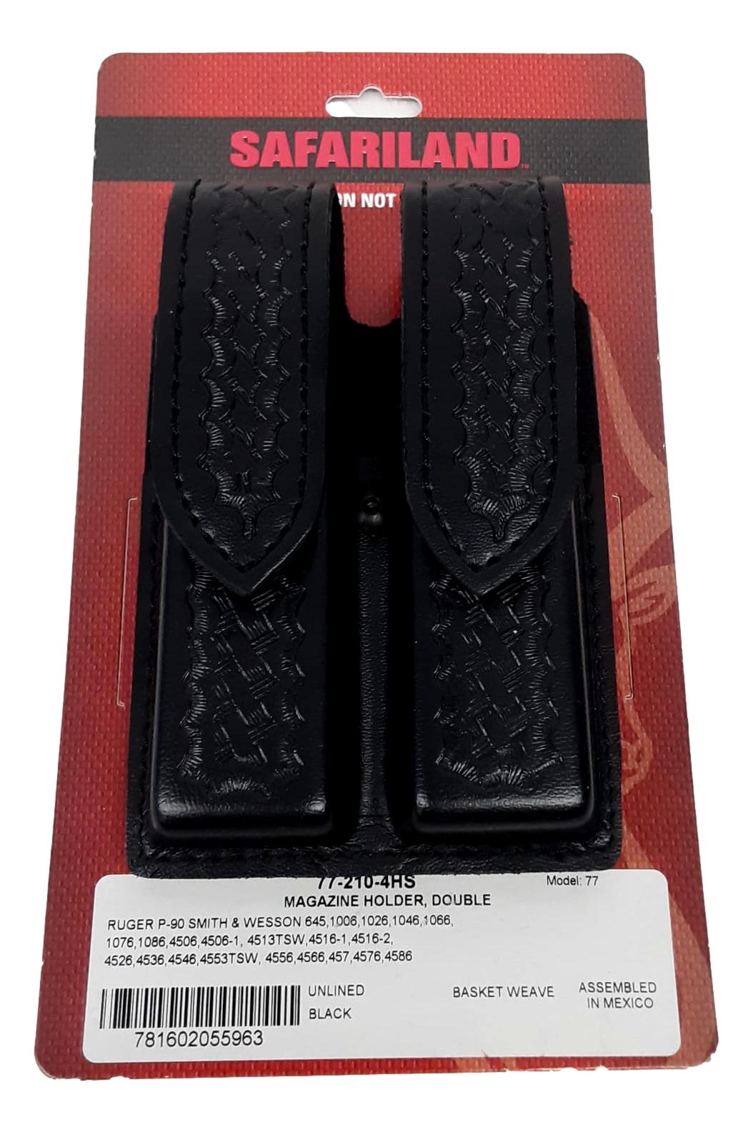 Pochette Double Magazine Safariland G90 – Modèle Pour S&W 59 (Occasion, Noir)