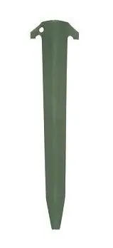 GI US 12 Inch Long Military Surplus Tent Stakes / Pins – OD – Set Of 5