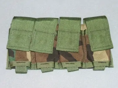 GI Safariland 40mm HE (High Explosive) Quad 4 Pocket Grenade Pouch Type 1 – SPEAR ELCS MOLLE II