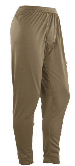 thumbnail image 2 of Pre-owned MIL Gen III ECWCS L1 Thermal Silk Bottom Pants – Tan Sand, All Sizes, Military Grade Lightweight Layer 2 of 13