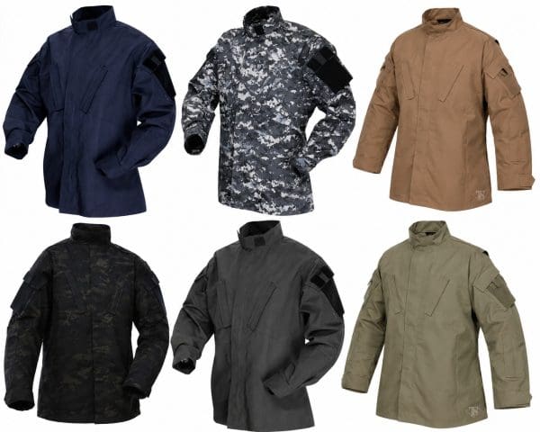 Tru-Spec Tactical Response Uniform (TRU) 4-pocket Mil Spec Shirt – 65% Poly / 35% Cotton Rip-Stop