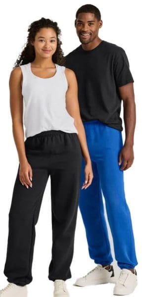Unisex Fleece Lined Draw-String Sweatpants