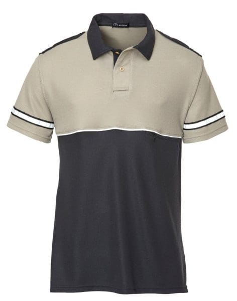 Mocean 0354 Two-Tone Metro Piqué Short Sleeve Polo Shirt