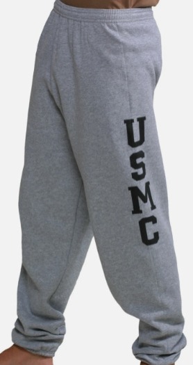 SOFFE – USMC Left Leg Front Jumbo Print Sweatpants