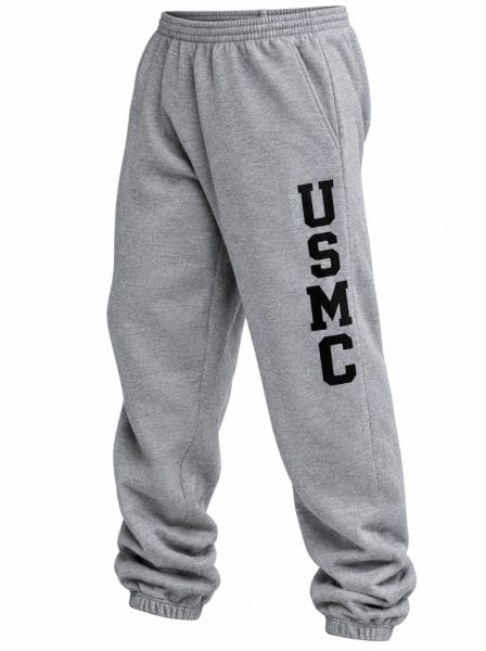 SOFFE – USMC Left Leg Front Jumbo Print Sweatpants