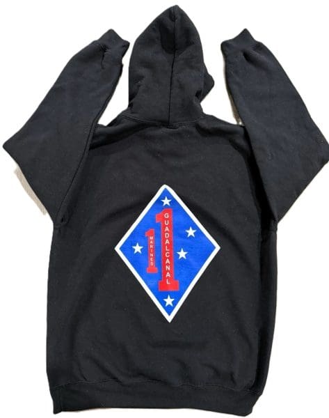 SOFFE – 1st Quality USMC Marine GUADALCANAL 1st Regimental Hoodie