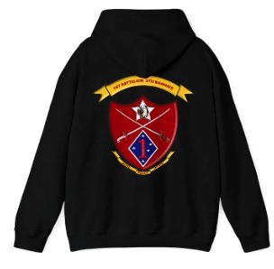 SOFFE – 1st Quality US Marine 1st Battalion 5th Marines Fleece Hoodie