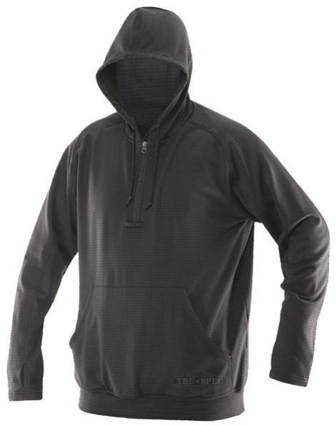 Tru-Spec 24-7 Grid-Fleece Quarter-Zip Hoodie Sweatshirt