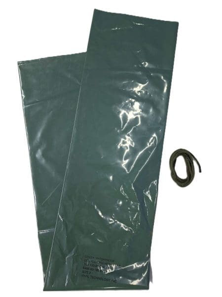 GI Polyethylene Waterproof Rifle Storage Bag & Cord – 55X10″