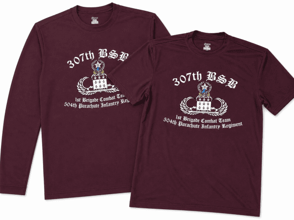 Sofffe – 307th BSB Performance T-shirt – 1st Brigade Combat Team / 504th Parachute Infantry Regiment