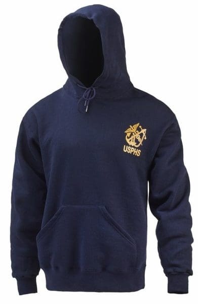 GI Soffe 1st Quality America’s Health Responders (USPHS) Fleece Hooded Sweatshirt
