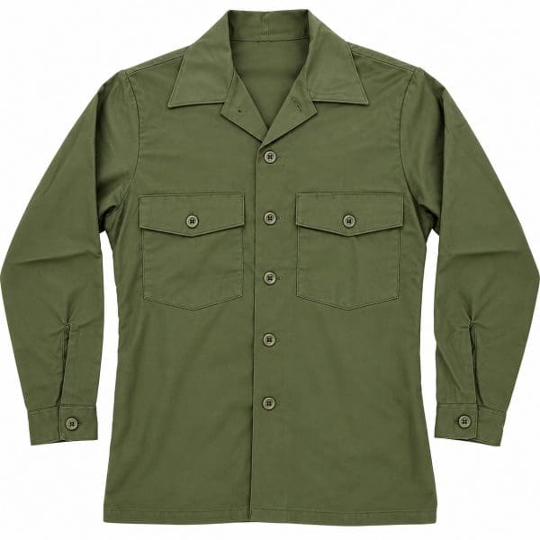 GI Vintage Post-Vietnam Fatigue OG-507 Utility Shirt