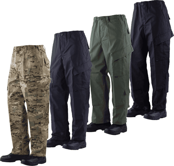 Tru-Spec – Tactical Response Uniform Pants – 65% polyester / 35% cotton Rip-Stop